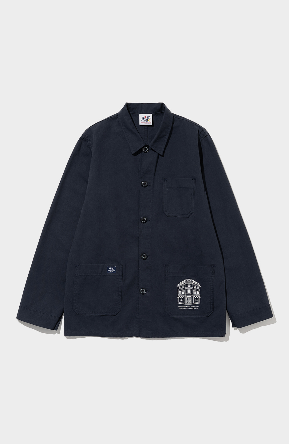 Ring the Bell Garden Jacket NAVY [효민 착용]